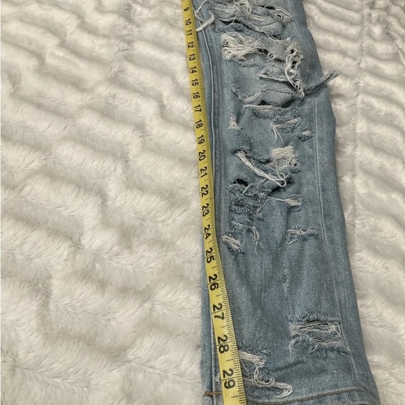 Rag & Bone Jean Womens 24 Blue DRE  Destroyed Distressed - Picture 6 of 8